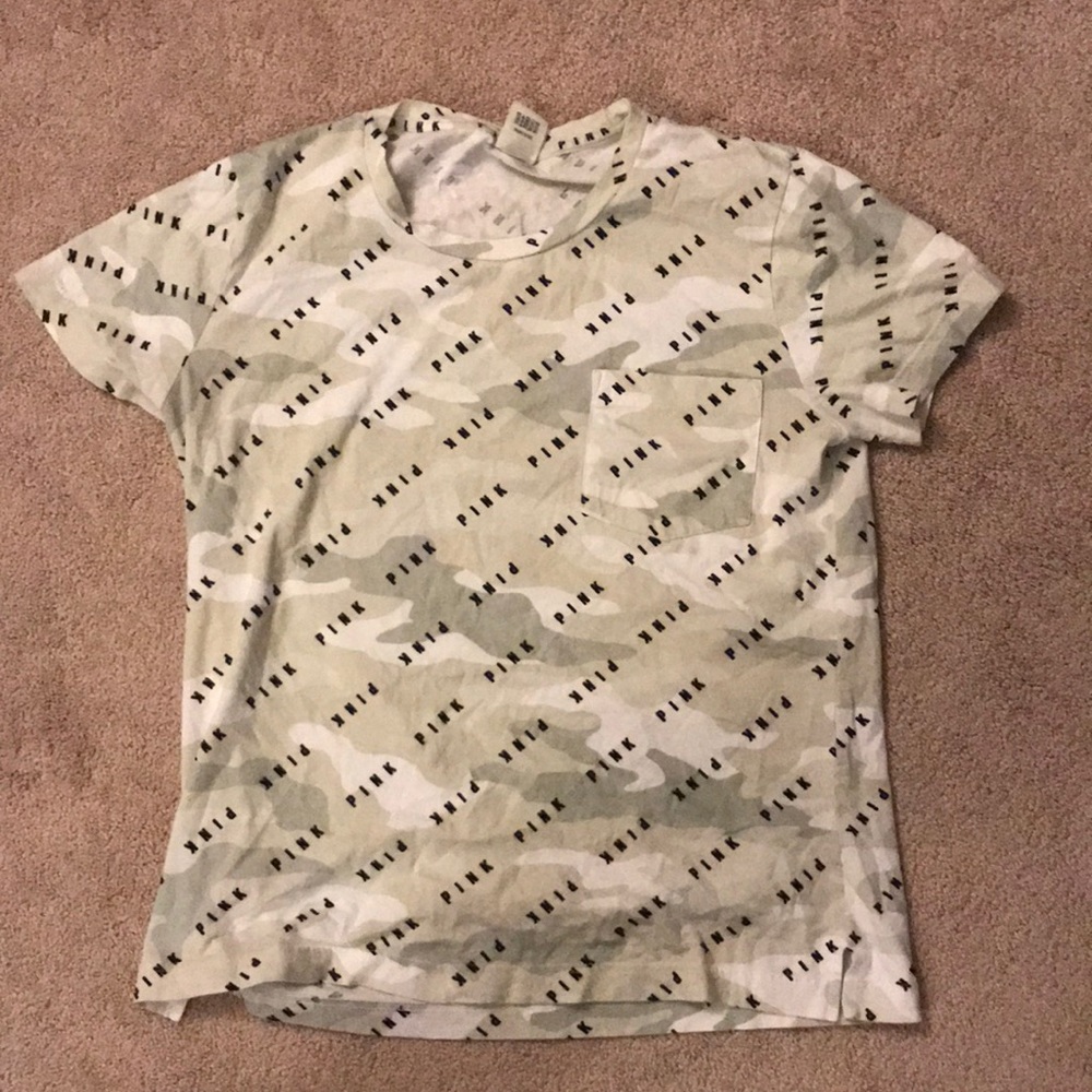 VS Pink Camo Tee